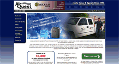 Desktop Screenshot of airquestaz.com